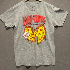 Wu-Tang Gray Pizza Graphic Tee